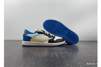 1 Low x OG Fragment Jordan (KIDS)Travis Air x Scott 0715